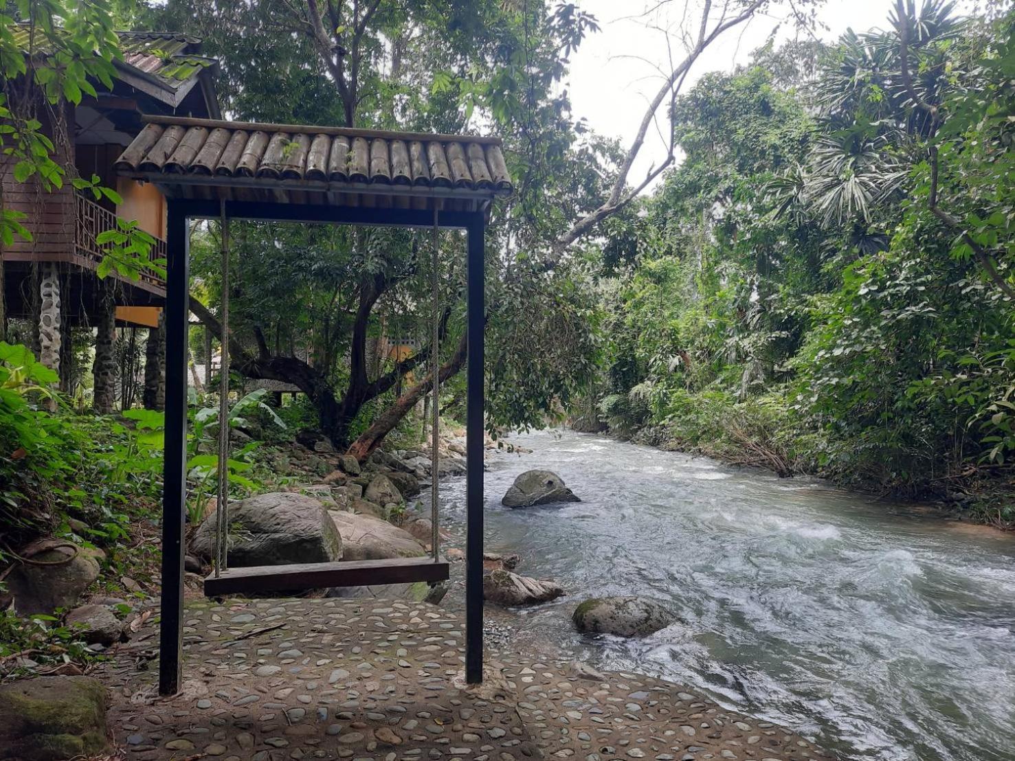 Tree Tops River Huts Khao Sok National Park المظهر الخارجي الصورة